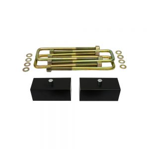 تعلیق عالی – Chevy + GMC K1500 + Tahoe + Yukon + Suburban 3 Lift Supuspension Front + 2 کیت بالابر عقب (سیاه) PRO